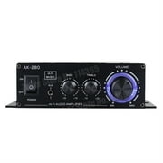 Audio Amplifiers For Car Home Bass 2.0 Channel Hifi Sound Amplifier Home Digital 12V Mini Treble Power Amplify
