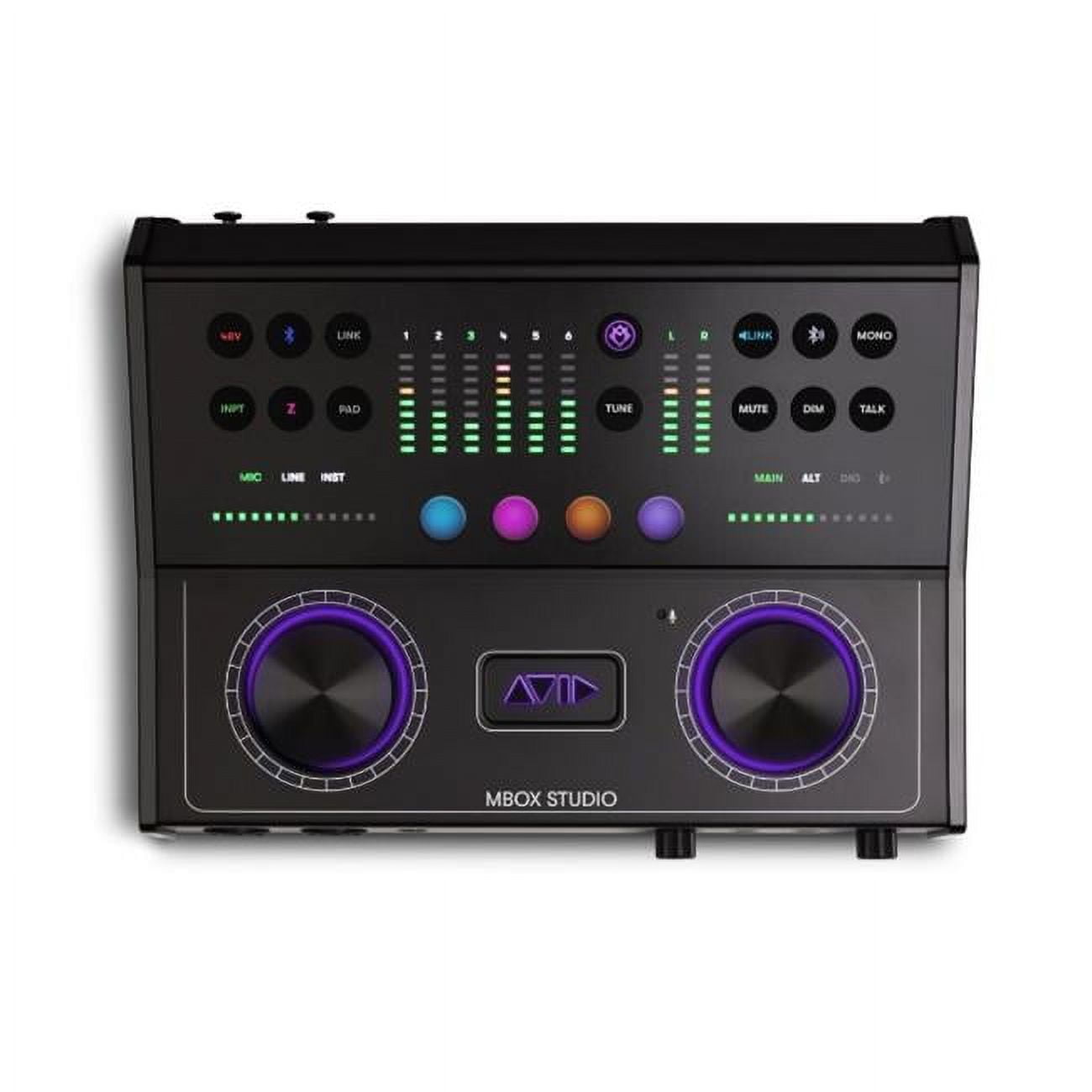 Avid MBOXStudio Desktop Interface