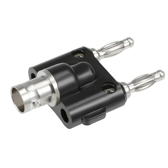 Audio CCTV Camera BNC Female Jack to Dual Stacking Banana Connector