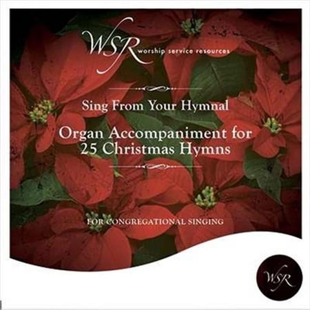 Audio CD-25 Christmas Hymns-Organ Accompaniment
