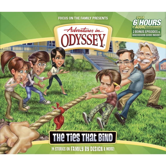 Audio CD-Adventures In Odyssey V58: Ties That Bind (4 CD)