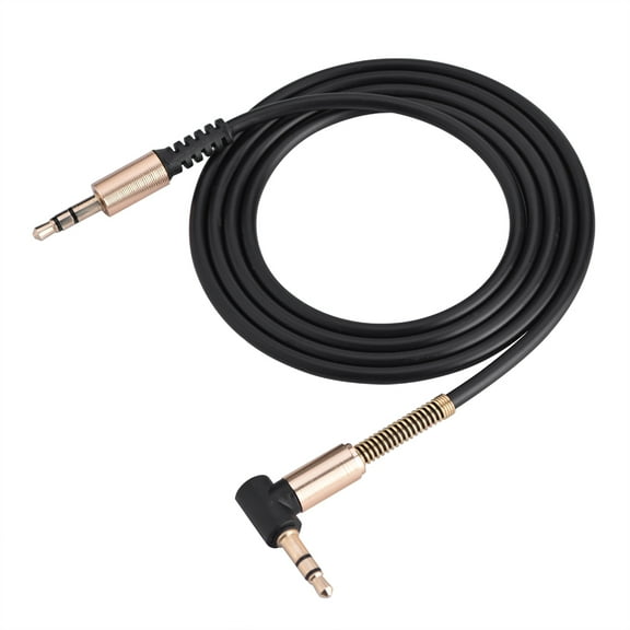 Audio Cable, 3.5mm Black Male To Male Cable, For Speaker MP3 MP4 Phone Tablet PC