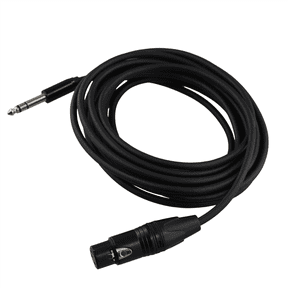 Audio Cable 5 Meters XLR Tap 6.5 to XLR Female Audio Cable Braided 6.35 Triple XLR Balanced Microphone Mic Audio Cable