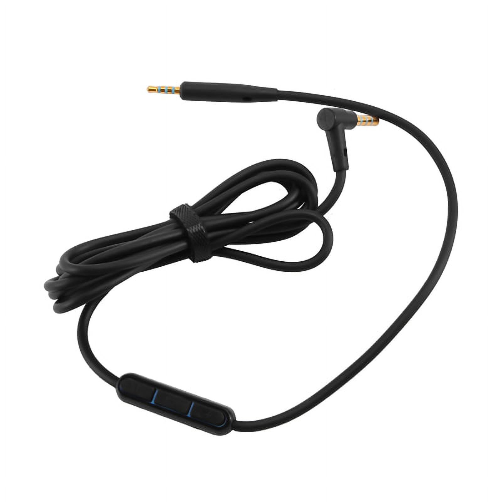 Câble Audio De Remplacement Pour Casque Bose QuietComfort QC25 - Avec Micro Pour Appels IPhone, Longueur 1,45 M
