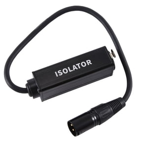 HOT Audio Cable Isolator Noise Ground Loop XLR Eliminates, Female to Male