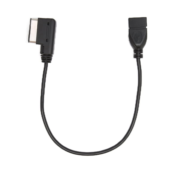 Audio Cable Low Loss Transmission Black USB Adapter Cable for USB Memory Sticks Flash Drives Thumb Drives