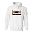 thumbnail image 1 of Audio Cassete Hoodie Men -Image by Shutterstock, Male 4X-Large, 1 of 4