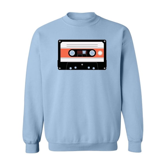 Audio Cassete Sweatshirt Men -Image by Shutterstock, Male Large