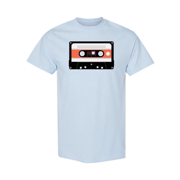 Audio Cassete T-Shirt Men -Image by Shutterstock, Male Large