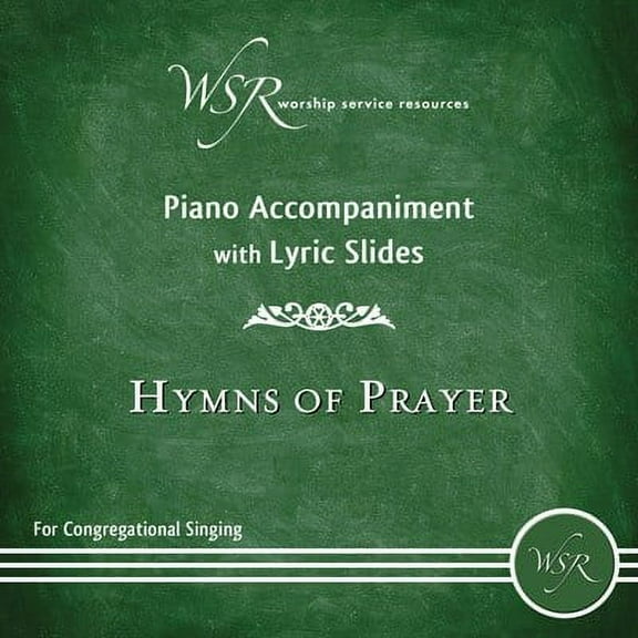 Audio Cd-Hymns Of Prayer-Piano Accompaniment With Lyric Slides Dvd