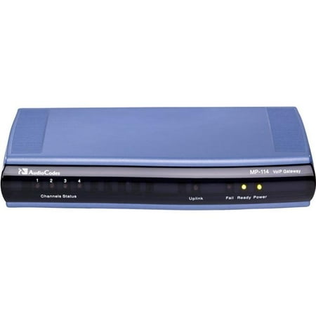 Audio Codes MP114-4S-SIP-CER Media Pack 114 Analog VoIP Gateway with 4 FXS Ports - Includes A Signed Certificate
