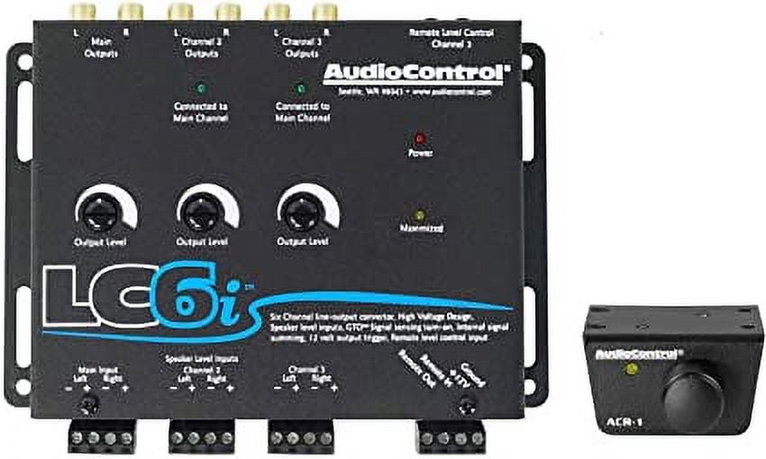 Audio Control LC6i & ACR1 6 Channel Line Out Converter with Internal