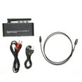 Audio Converter Portable Digital Optical Coax to Analog RCA Audio Converter for Cell Phones