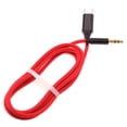 thumbnail image 1 of Audio Cord USB-C to 3.5mm Aux Cable Car Stereo Aux-in Adapter Speaker Jack Wire Braided for Sonim XP8 XP3 - Sony Xperia 1 - T-Mobile REVVL 5G 4 Plus - TCL 10L, 10 Pro 5G UW - Xiaomi Mi 9T, 1 of 8