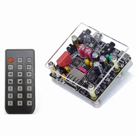 Audio Decoder with TDA2822 + 6931 Dual Chips HIFI Bluetooth 5.3 USB Flash Drive Playback 24bit 48KHz Decoding
