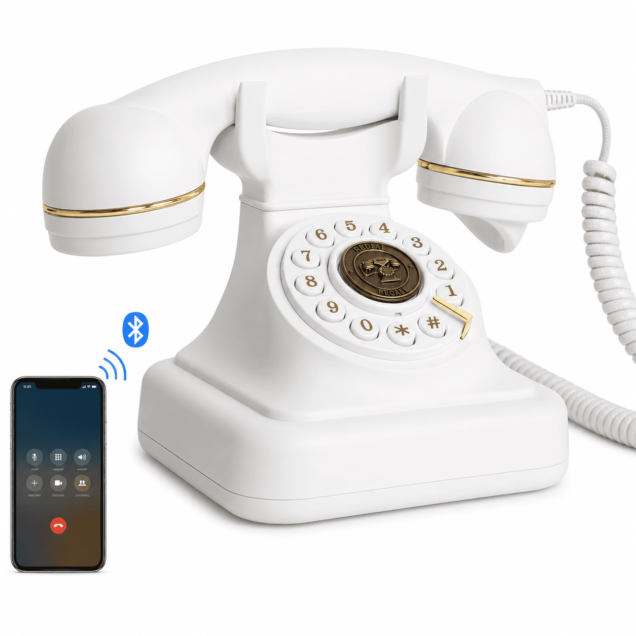 Pink Retro Phones for Kids and Parties