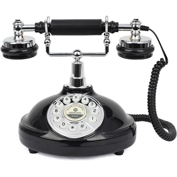 Audio Guest Book Wedding Phone Record Customized Voicemail with Audio Guest Book for Parties Weddings Birthdays Rentals Confessions Phone Record (Black)