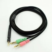 Audio Headphone Cable For Sennheiser (GAME ZERO ONE PC373 PC37X GSP350 500 600 )  Accessory Part