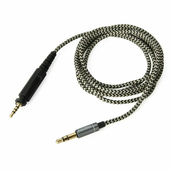 Audio Nylon Cable For Shure Srh840 Srh940 Srh440 Srh750Dj Headphones A
