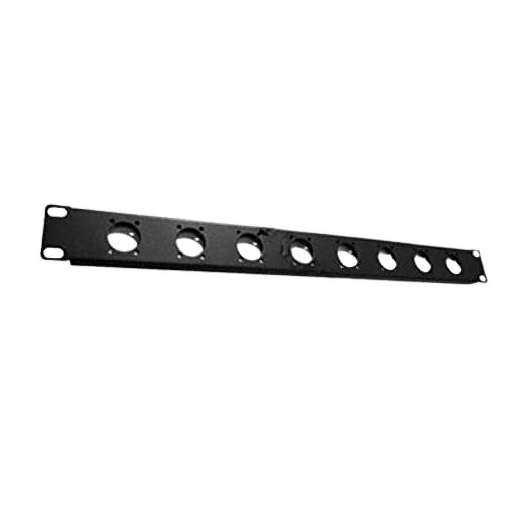 Audio Rack Panel Chassis Mount 8-Hole 1U - Walmart.com