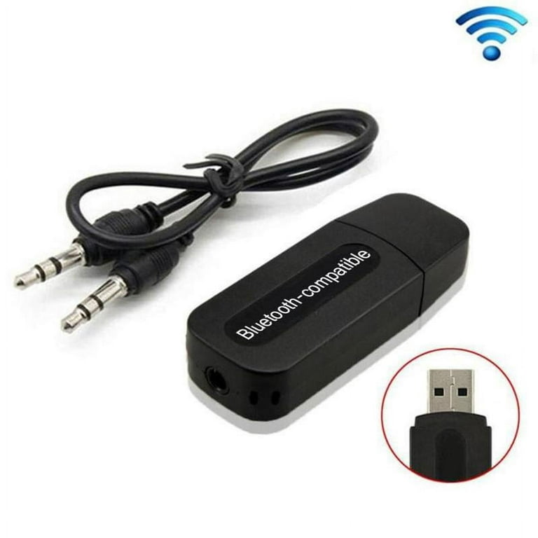 Audio Receiver Transmitter Jack Auto Bluetooth Aux AU Car Kit Top Adapter  N0Z9