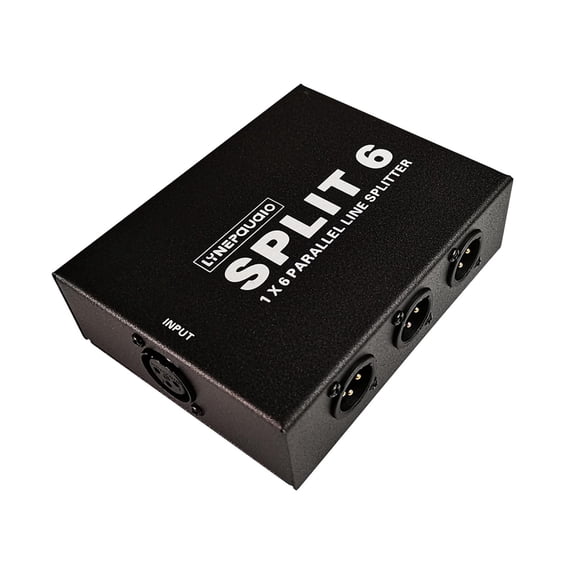 Audio Signal XLR Balanced 6 Input Switcher Converter Splitter Preamp
