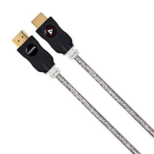 AS-HDM-906 - HDMI TO HDMI CABLE 6FT 4K SILVER