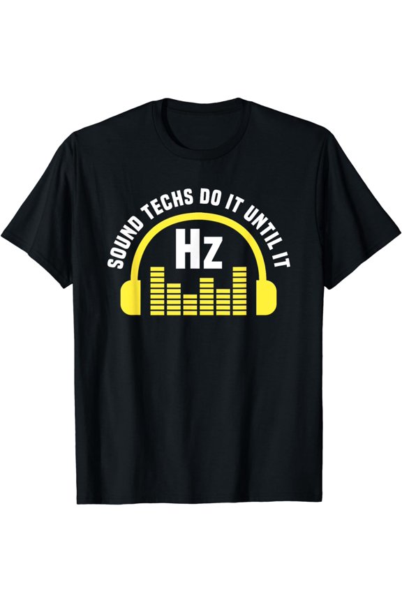 Audio Sound Engineer Recording Editor Mixing Console T-Shirt