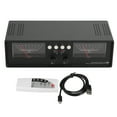 Audio Splitter Switch Box Multifunction VU Meter DB Panel 4way Stereo