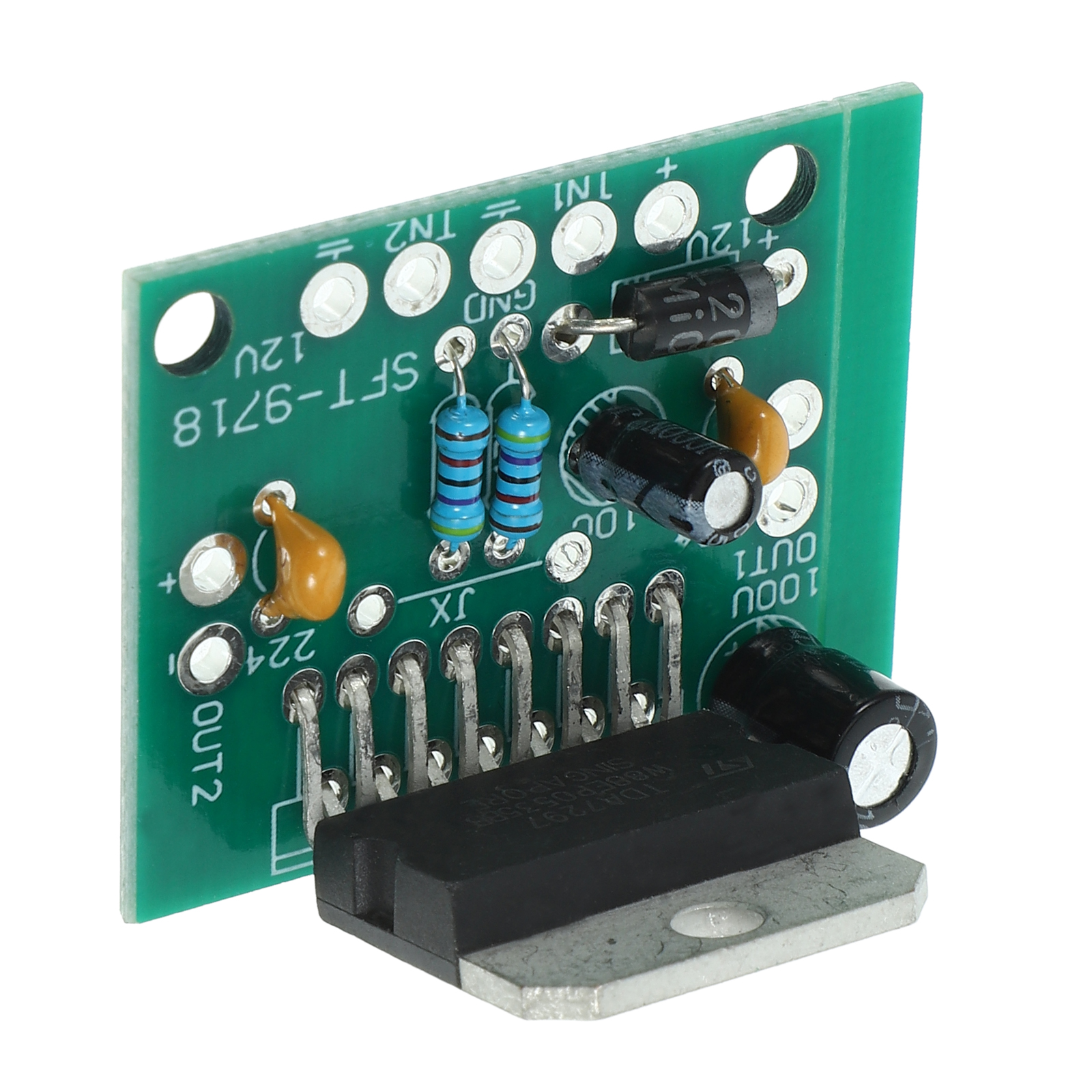 Audio Stereo Amplifier Circuit Board Soldering Kit Project Power Module