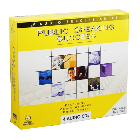 Audio Success Suite: Public Speaking - 4 Audio CD Set - Increase Your Speaking Power