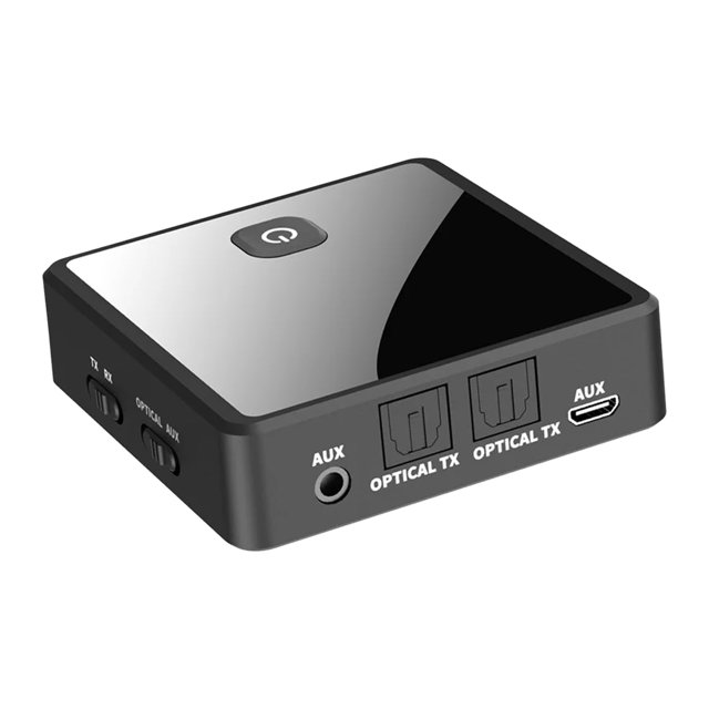 Audio TV Fiber Receiver 2 In 1 Wireless Audio Adapter Supports Car