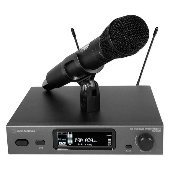Audio-Technica 3000 Series Wireless System Wireless Handheld Microphone System (ATW-3212/C710EE1)