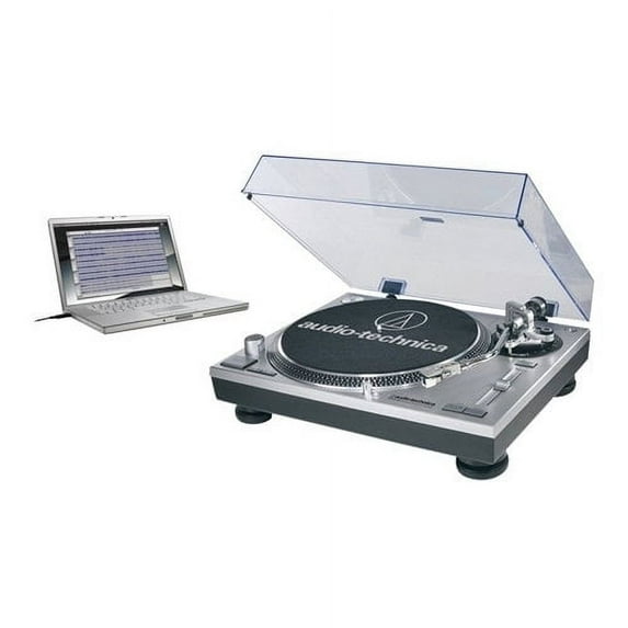Audio-Technica AT-LP120BK-USB Direct-Drive Professional USB & Analog Stereo Turntable (Black)