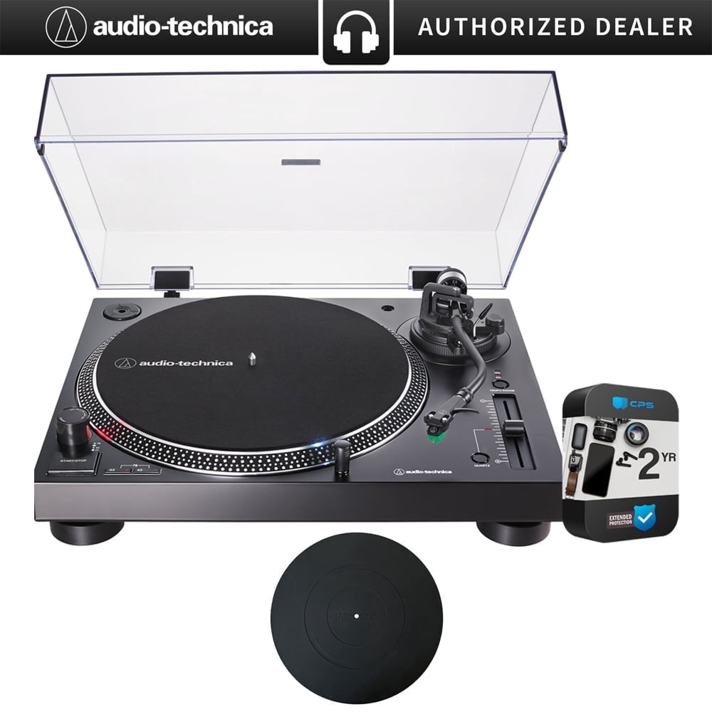 Audio-Technica AT-LP120XUSB-BK Direct-Drive Turntable Analog & USB ...