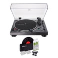 thumbnail image 1 of Audio-Technica AT-LP120XUSB Direct-Drive USB Turntable (Black) with Cleaner Kit, 1 of 9