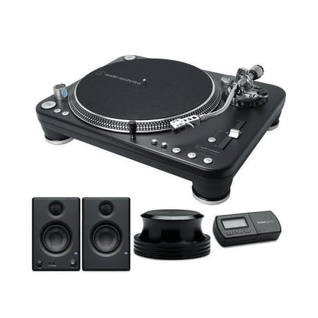Audio-Technica AT-LP1240-USB XP Turntable with Monitor, Knox Stabilizer & Scale