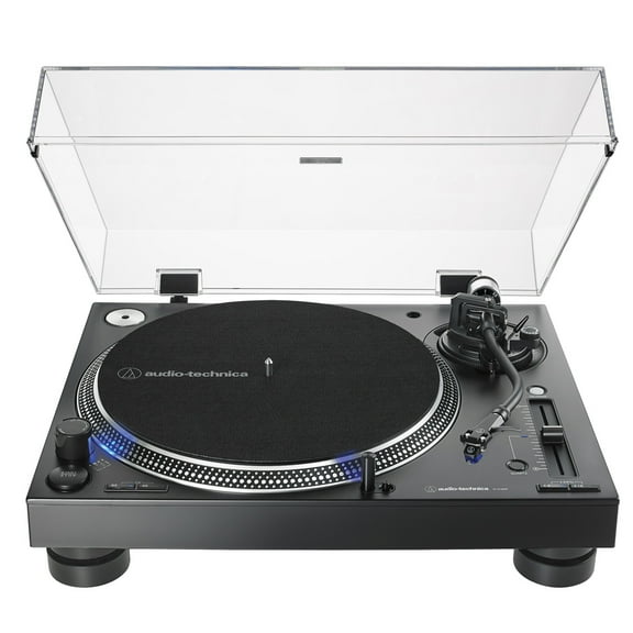Audio-Technica AT-LP140XP-BK Direct-Drive Professional DJ Turntable (Black)