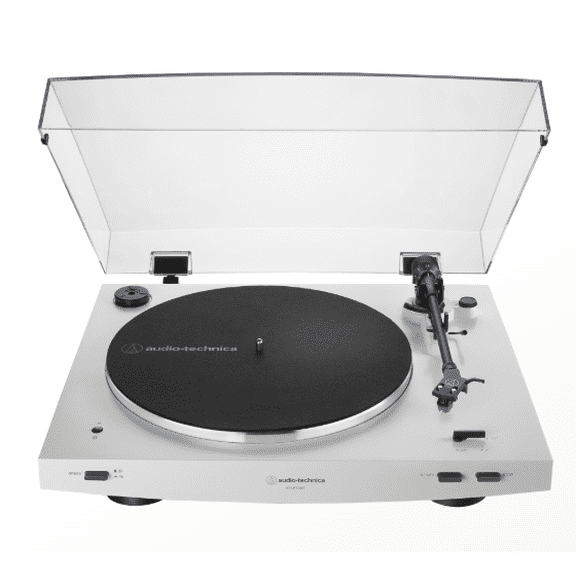 Audio-Technica AT-LP3XBT Fully Automatic Two-Speed Turntable with Bluetooth (White)