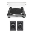 thumbnail image 1 of Audio-Technica AT-LP60X Belt-Drive Stereo Turntable with Monitor Speaker, 1 of 6
