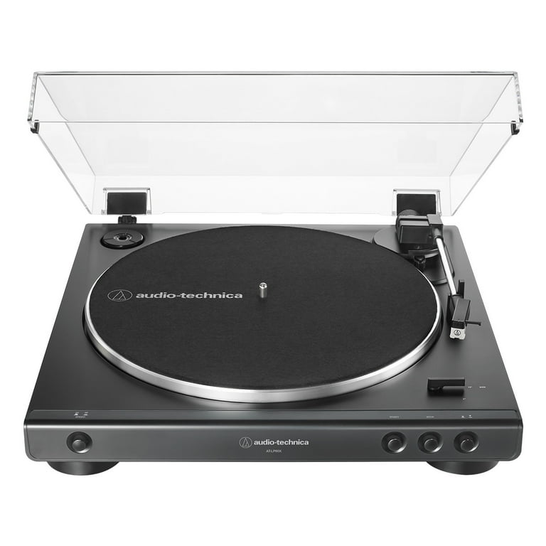 Audio-Technica AT-LP60X Fully Automatic Belt-Drive Stereo Turntable (Black)