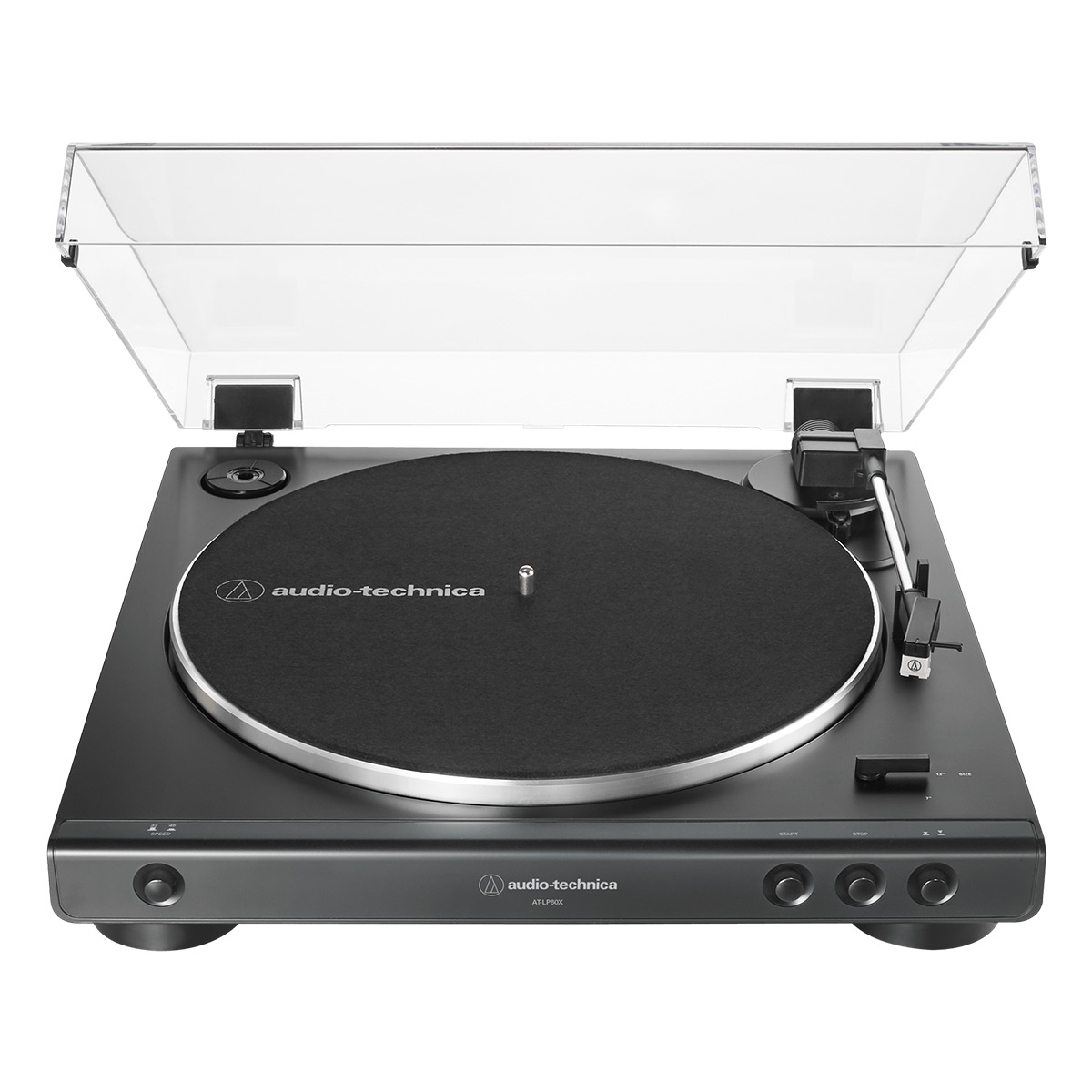 Audio-Technica AT-LP60X Fully Automatic Belt-Drive Stereo Turntable (Black) - image 1 of 4
