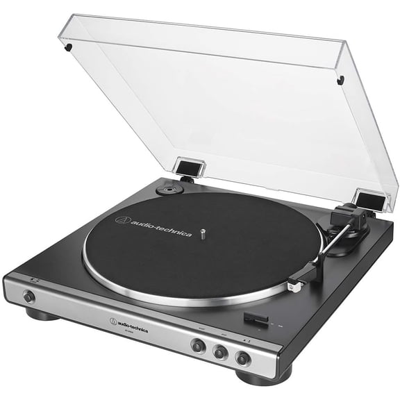 Audio-Technica AT-LP60X Stereo Turntable (Gunmetal & Black)
