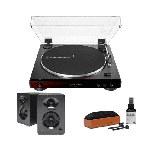 Audio-Technica AT-LP60X Turntable & Samson SAM30 3 Audio-Technica AT-LP60X Turntable & Samson SAM30 3