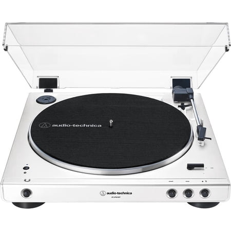 Audio-Technica AT-LP60XBT Stereo Turntable with Bluetooth (White)