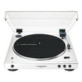 thumbnail image 1 of Audio-Technica AT-LP60XBT-WW Fully Automatic Belt-Drive Stereo Turntable with Bluetooth (White), 1 of 3