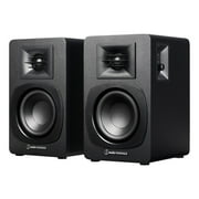 Audio-Technica AT-SP3X Powered Bookshelf Speakers - Pair Black