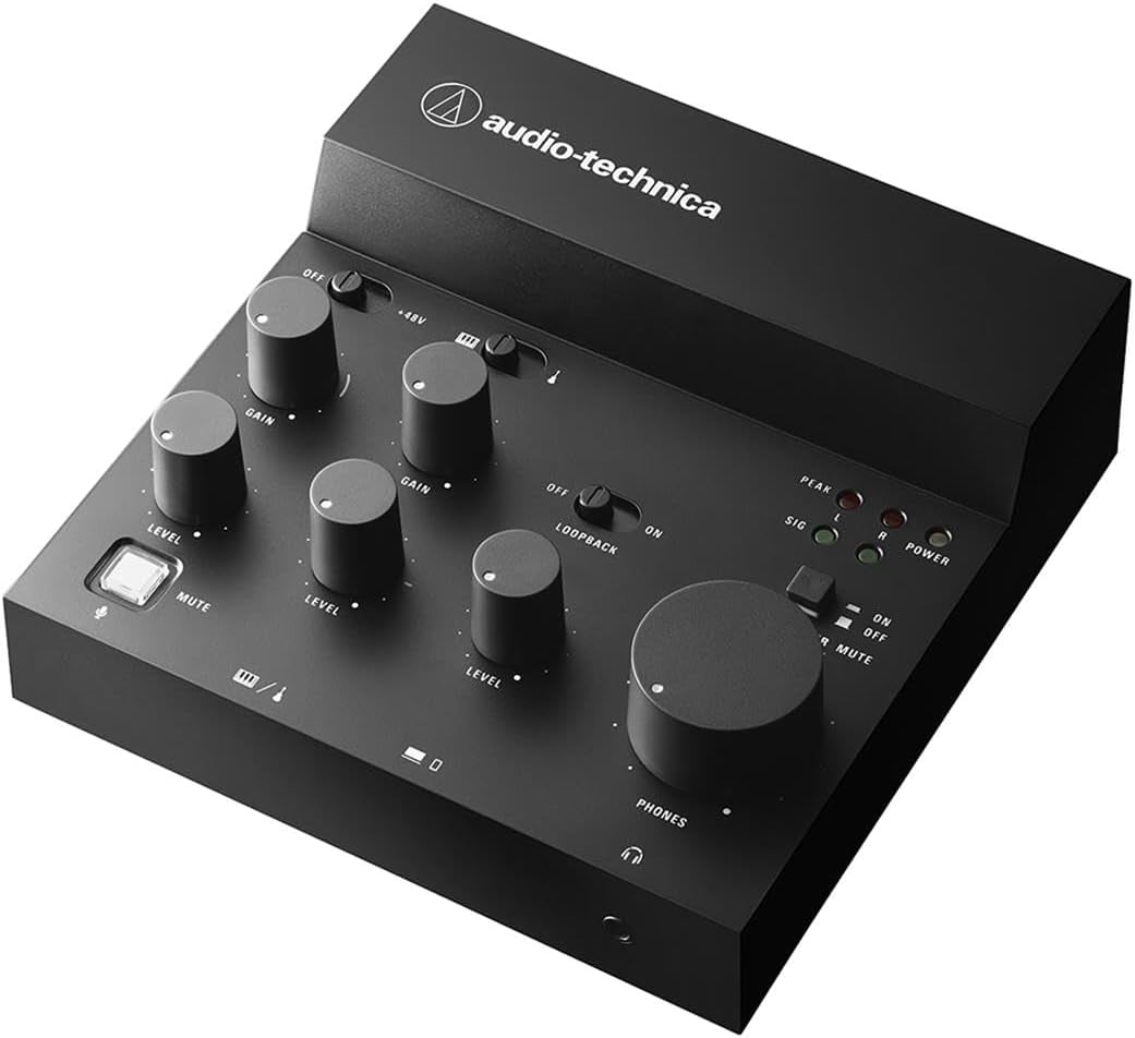Audio-Technica AT-UMX3 Live Streaming USB Audio Mixer