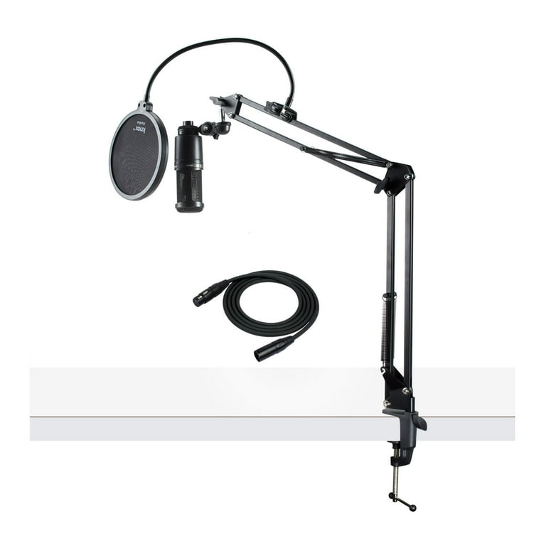 く*ん様 Set! WAVE MIC ARM LP + AT2020 + AT8 Wave Mic Arm LP - White | Mic Boom Arm for Desks | Elgato