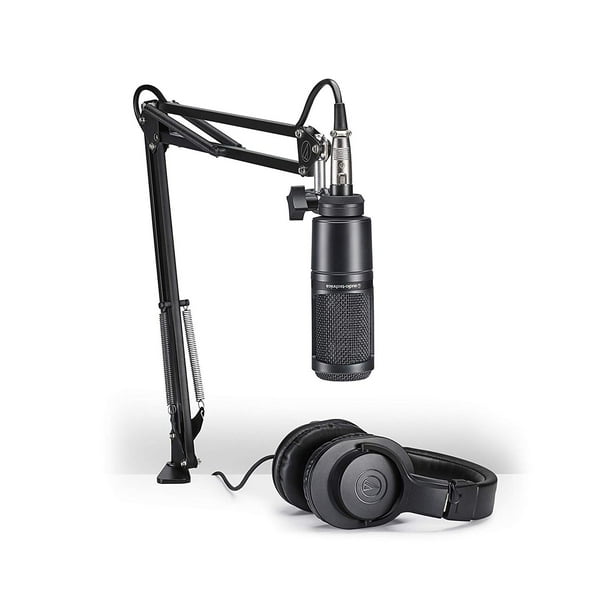 Audio Technica At2020 Podcast Studio Condenser Microphone Pack Walmart Audio Technica At2020 Podcast Studio Condenser Microphone Pack Walmart